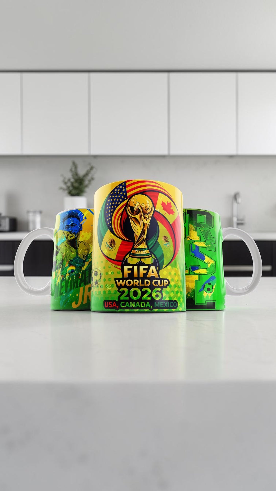Mug Neymar Jr Brasil Campeon