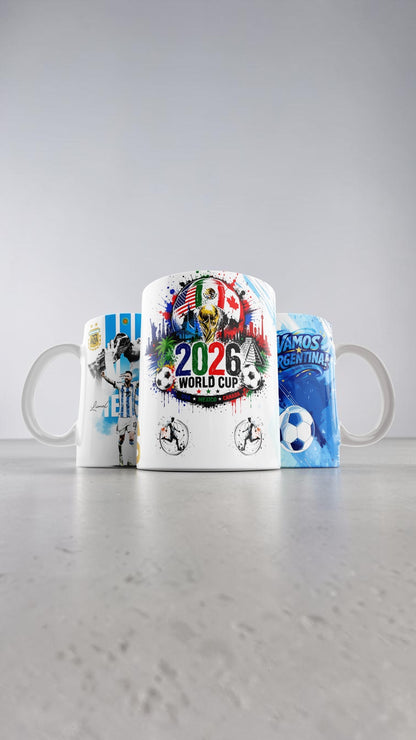 Mug Messi Argentina Campeón 2026